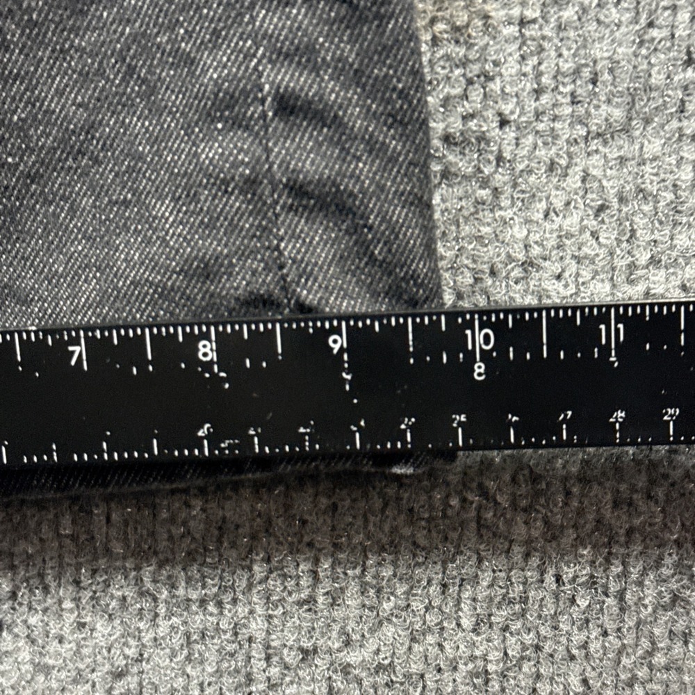 Banana Republic Jeans Mens 32x29 Black Rinse Wash Slim Stacked Bootcut - Picture 11 of 15